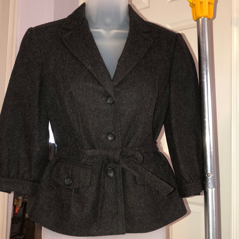 Banana Republic Wool blend 3/4 sleeve jacket 4